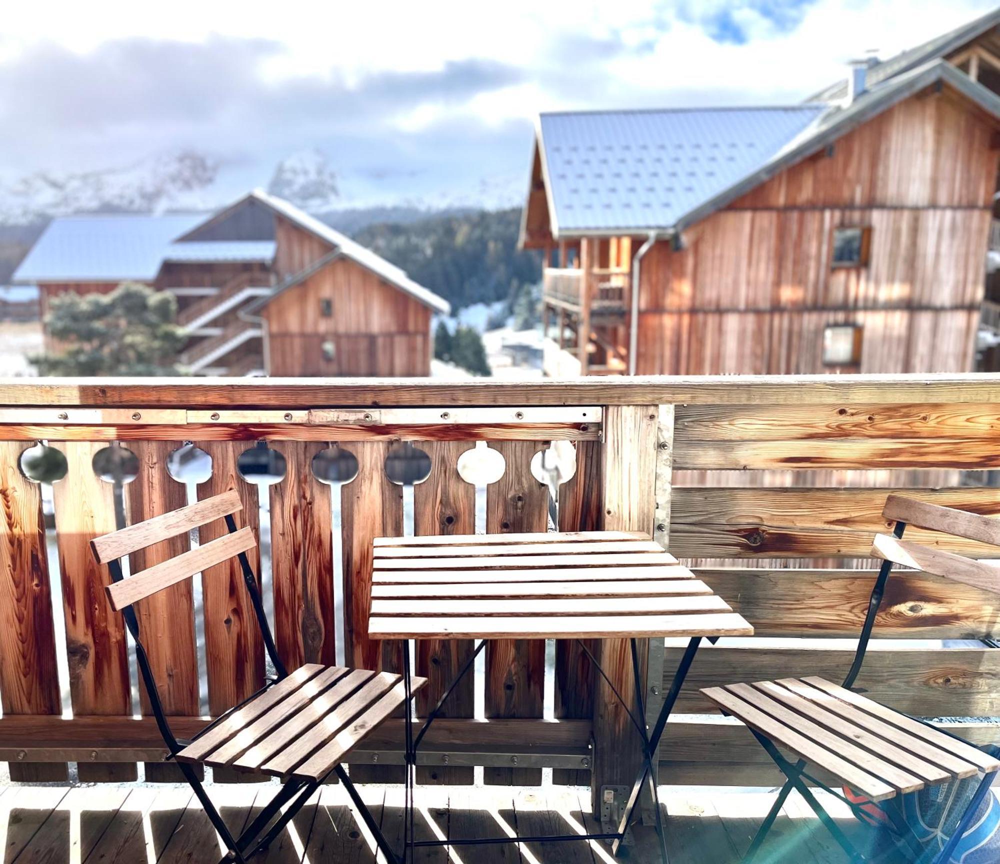 Appartement Chalets Du Super D Saint-Étienne-en-Dévoluy Esterno foto